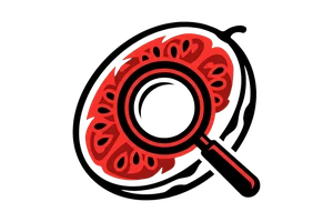 四爱 - 吃瓜社Logo